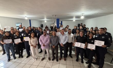 ¡CAPACITAN A ELEMENTOS DE SEGURIDAD EN DERECHOS HUMANOS Y ACTUACIÓN LEGAL!