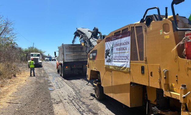 ¡INICIAN TRABAJOS DEL MEGABACHETÓN EN LA CARRETERA TEPIC–MAZATLÁN!