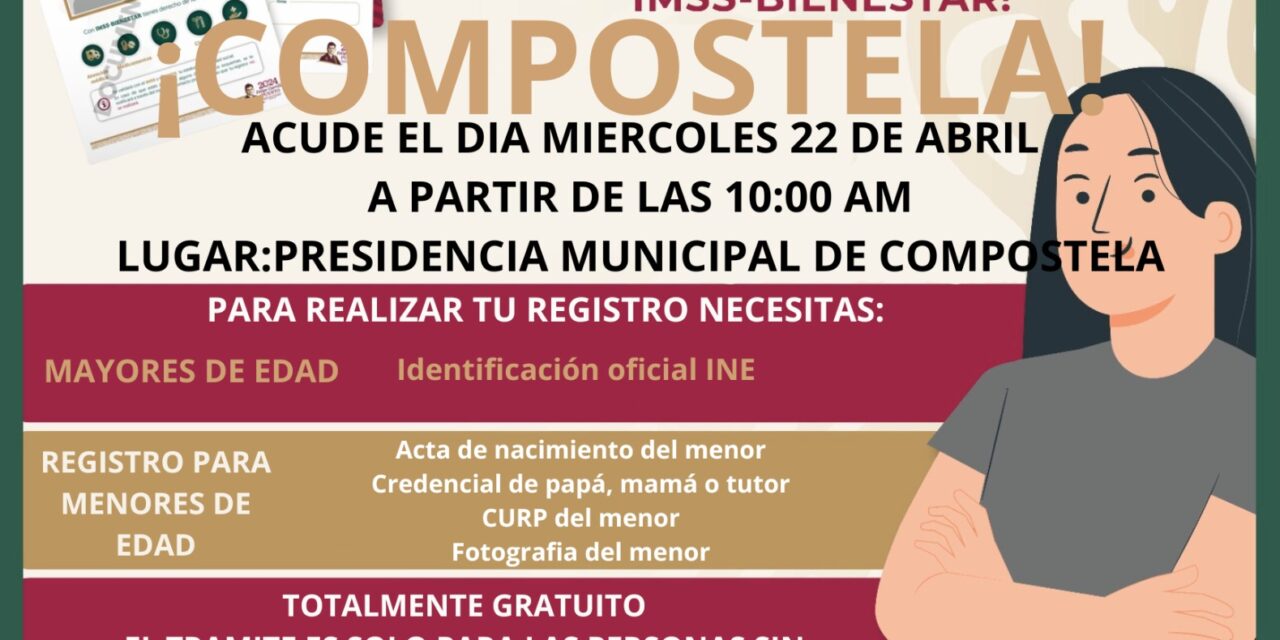 ¡Afíliate al IMSS-Bienestar!