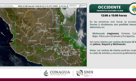 PRONÓSTICO DEL TIEMPO EN MÉXICO: LLUVIAS Y CALOR EN LAS PRÓXIMAS HORAS