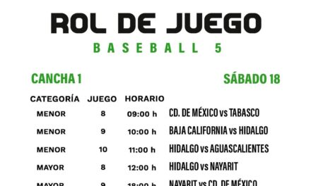 BÉISBOL 5 CONTINÚA EN EL AUDITORIO AMADO NERVO EN LA ON 2026
