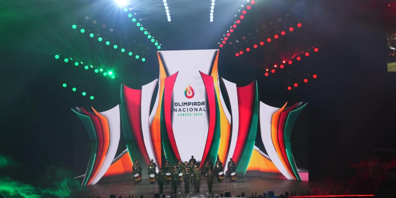 NAYARIT PRESENTE EN LA INAUGURACIÓN DE LA OLIMPIADA NACIONAL CONADE 2026