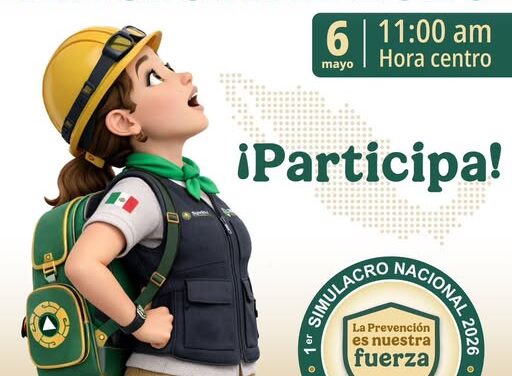 ¡Súmate al Primer Simulacro Nacional 2026!