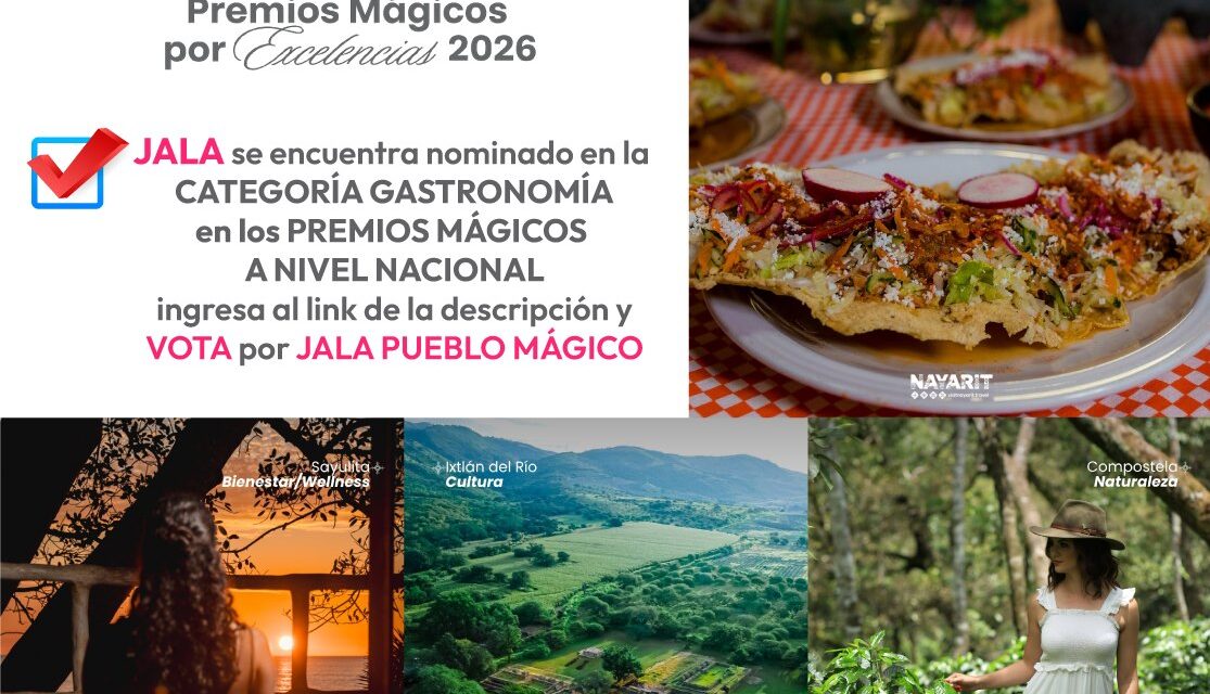 ¡JALA NOMINADO A LOS PREMIOS MÁGICOS POR EXCELENCIAS 2026!