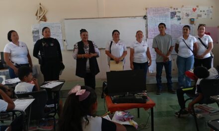 IMPULSA ACAPONETA TALLERES EDUCATIVOS PARA UNA NIÑEZ SEGURA Y CON VALORES