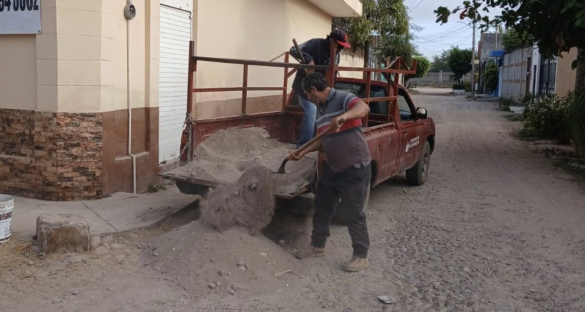 TRABAJOS DE MANTENIMIENTO EN CALLES BRAVO Y QUERÉTARO ¡TOMA PRECAUCIONES!