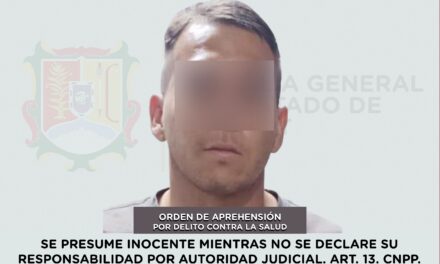 EJECUTAN ORDEN DE APREHENSIÓN EN TEPIC POR DELITO CONTRA LA SALUD