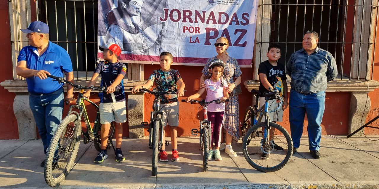 RODADA POR LA PAZ Y CONTRA LAS ADICCIONES EN ACAPONETA