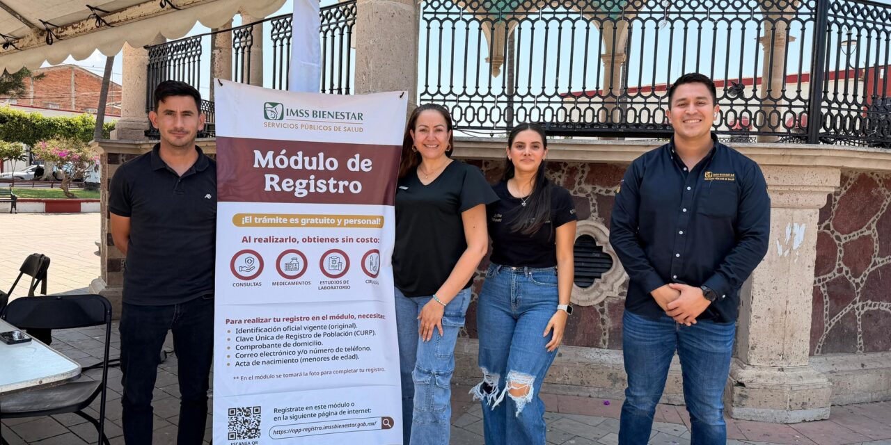 ¡AFÍLIATE AL IMSS BIENESTAR EN COMPOSTELA Y ACCEDE A SERVICIOS GRATUITOS!