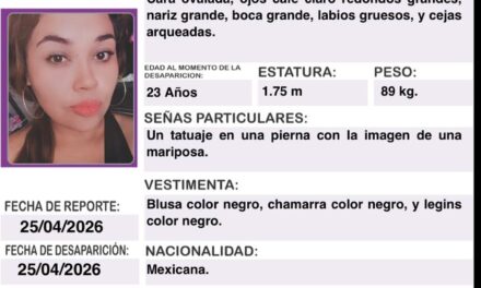 PROTOCOLO ALBA ACTIVADO: AYUDA A LOCALIZARLA