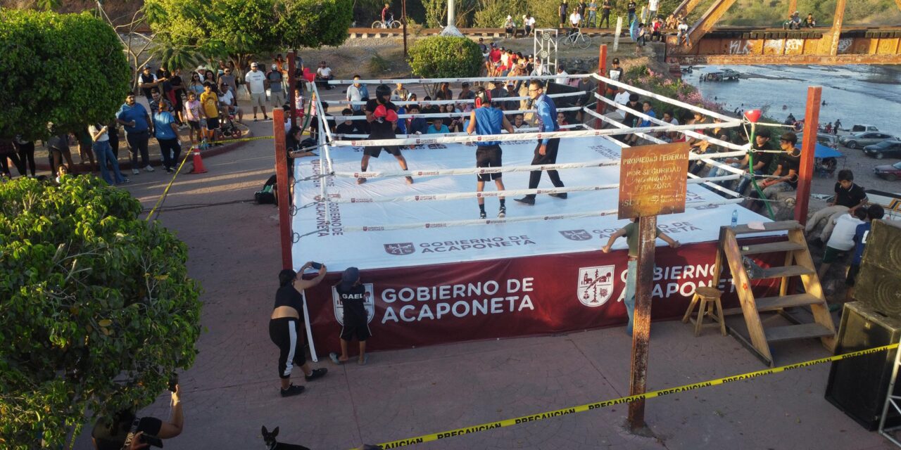 ARRANCA SEMANA SANTA 2026 EN ACAPONETA CON BOXEO, RAP Y GRAN BAILE