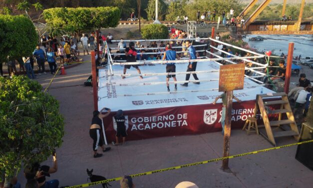 ARRANCA SEMANA SANTA 2026 EN ACAPONETA CON BOXEO, RAP Y GRAN BAILE
