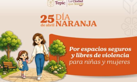 DÍA NARANJA EN TEPIC: CERO TOLERANCIA A LA VIOLENCIA CONTRA LAS MUJERES