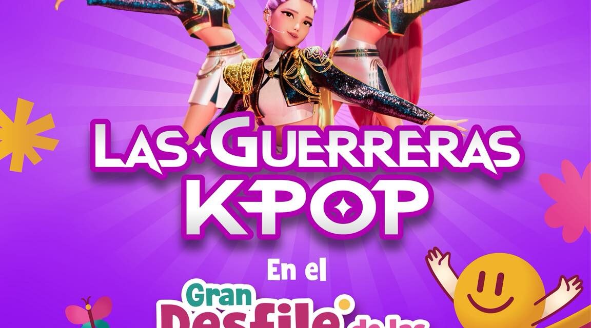 GUERRERAS K-POP LLENAN DE ENERGÍA EL DESFILE DE LAS SONRISAS