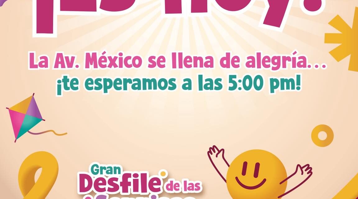 ¡HOY! GRAN DESFILE DE LAS SONRISAS LLENA DE ALEGRÍA TEPIC