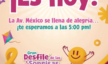 ¡HOY! GRAN DESFILE DE LAS SONRISAS LLENA DE ALEGRÍA TEPIC