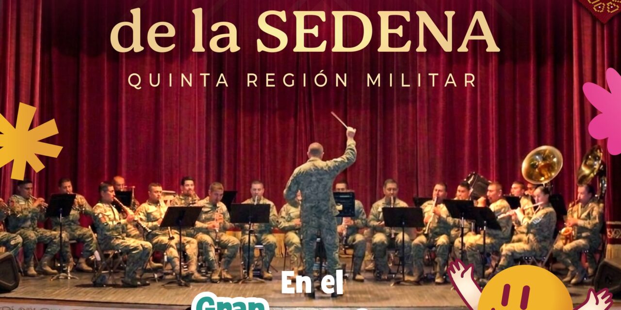 LA BANDA SEDENA SE SUMA AL DESFILE DE LAS SONRISAS EN TEPIC