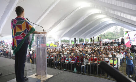 Las y los mexicanos sabemos que México es un país libre, independiente y soberano; la patria se defiende: Presidenta en Hidalgo