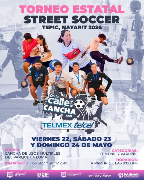 El Torneo Street Soccer “De la Calle a la Cancha” ya está aquí