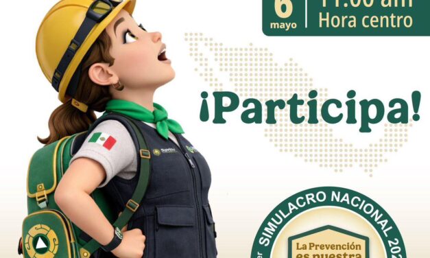 ¡SÚMATE AL PRIMER SIMULACRO NACIONAL 2026 EN Nayarit!