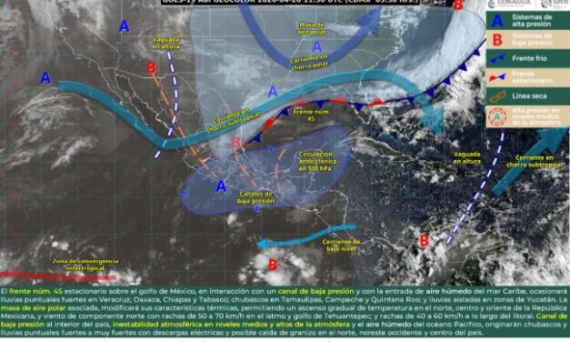 PRONÓSTICO DEL CLIMA HOY 20 DE ABRIL: LLUVIAS, CALOR EXTREMO Y FUERTES VIENTOS