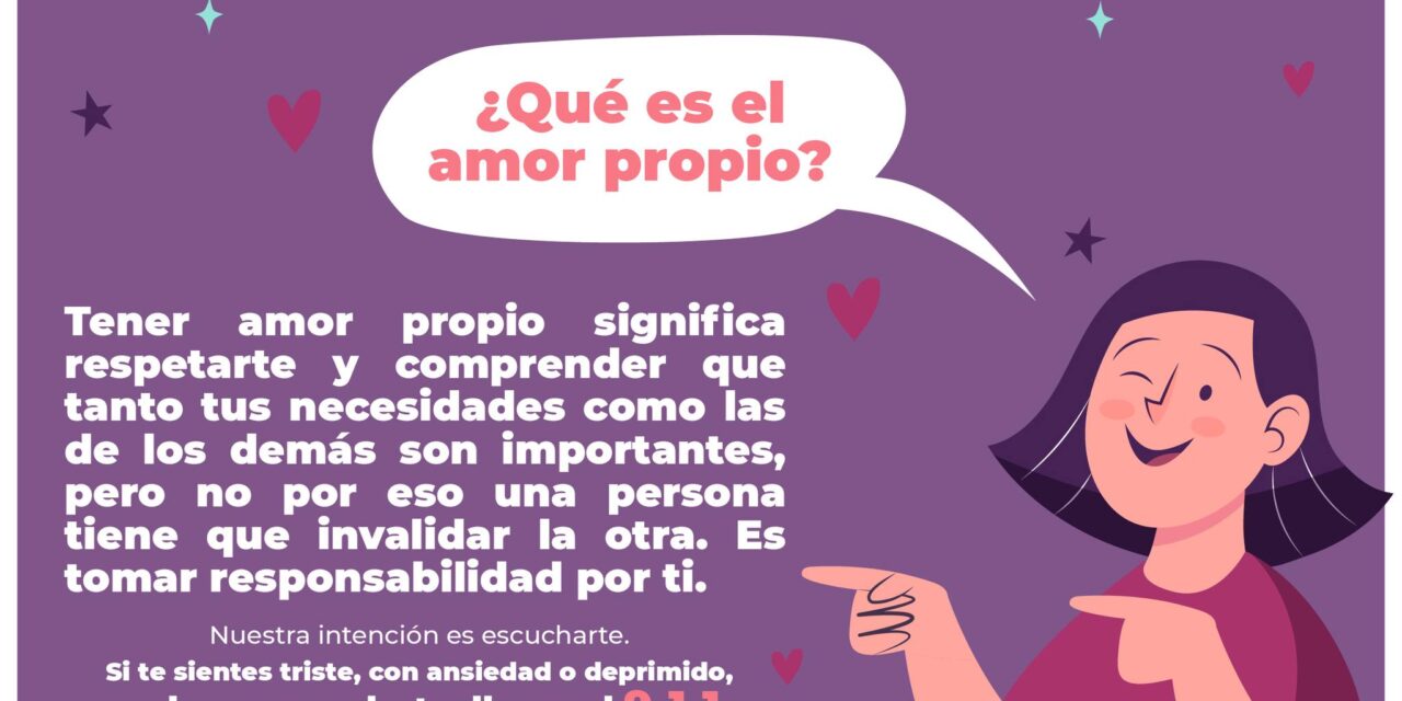EL AMOR PROPIO ES CLAVE PARA TU SALUD EMOCIONAL
