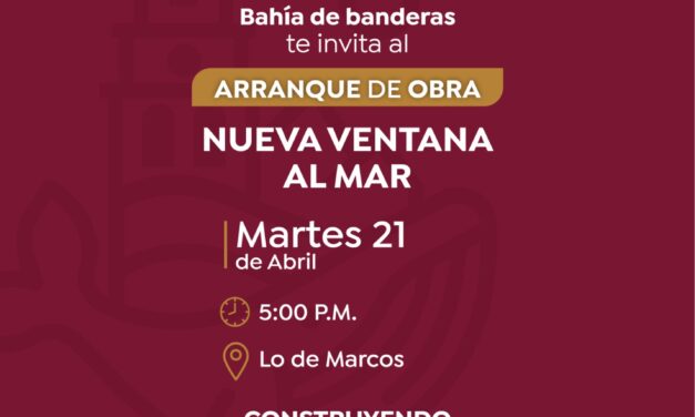 GRAN ARRANQUE DE OBRA “VENTANA AL MAR” EN LO DE MARCOS