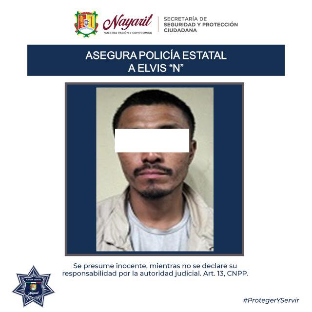 SSPC ASEGURA A TRES PERSONAS POR ROBO EN TEPIC