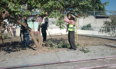 RECUPERAN PARQUE EN COLONIA 1 DE MAYO PARA LAS FAMILIAS DE XALISCO
