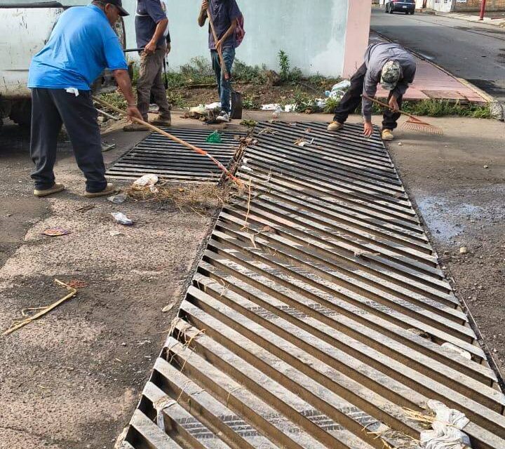LIMPIEZA DE ALCANTARILLAS Y RETIRO DE ESCOMBRO EN HUERTAS DE MATATIPAC