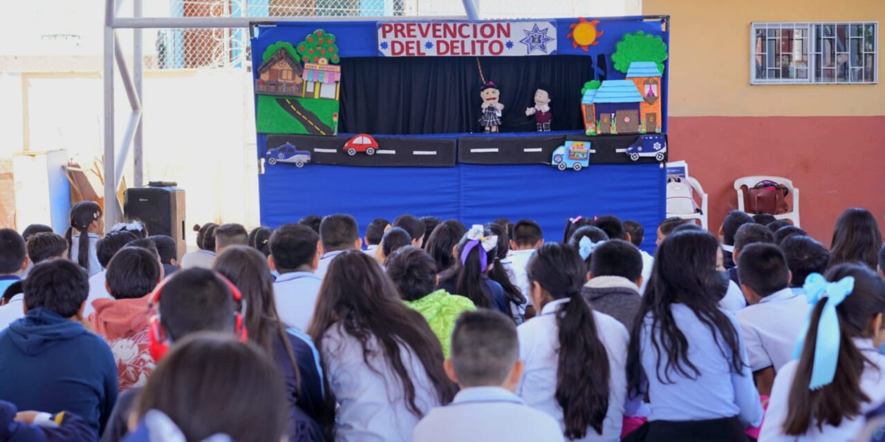 SSPC REALIZA ACTIVIDADES CONTRA EL ACOSO ESCOLAR EN ESCUELA DE TEPIC