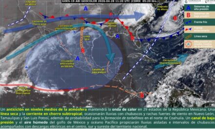 PRONÓSTICO DEL CLIMA HOY 28 DE ABRIL: CALOR EXTREMO Y VIENTOS FUERTES