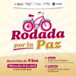 RODADA POR LA PAZ: DISFRUTA UN RECORRIDO DE 9 KM EN TEPIC