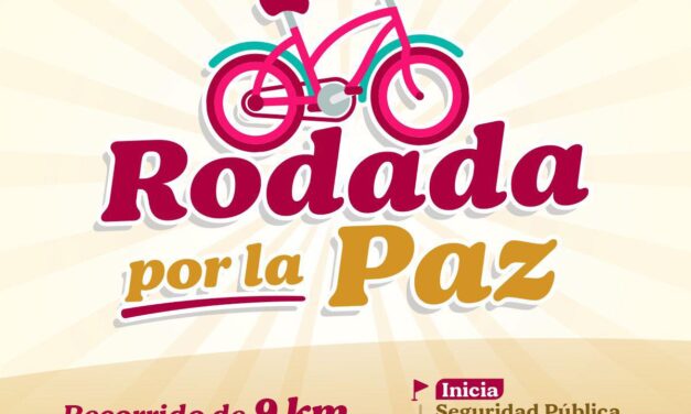 RODADA POR LA PAZ: DISFRUTA UN RECORRIDO DE 9 KM EN TEPIC