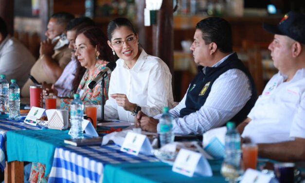 FORTALECEN SEGURIDAD CON TRABAJO COORDINADO EN MESA DE PAZ EN SAN BLAS