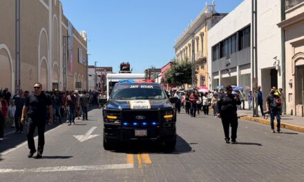 APOYO Y VIGILANCIA EN VIACRUCIS DE TEPIC PARA GARANTIZAR ORDEN Y SEGURIDAD