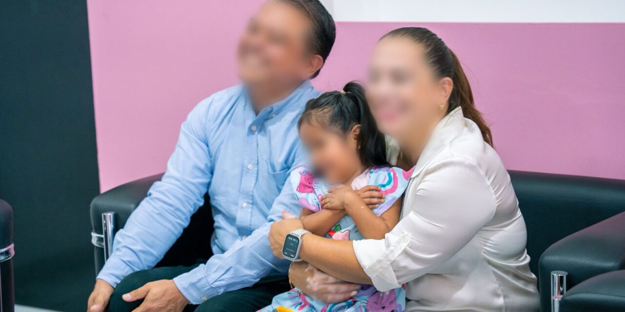 Una nueva familia, una nueva esperanza: DIF Nayarit acompaña integración de pequeña de 3 años