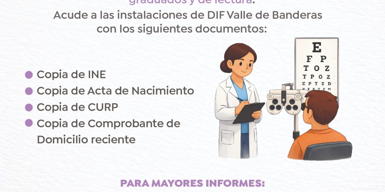 Lanza Sistema DIF Nayarit campaña de lentes gratuitos en Bahía de Banderas