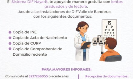 Lanza Sistema DIF Nayarit campaña de lentes gratuitos en Bahía de Banderas