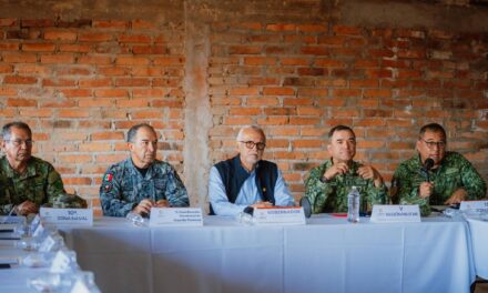 Miguel Ángel Navarro encabeza sesión de la Mesa de Seguridad en Del Nayar