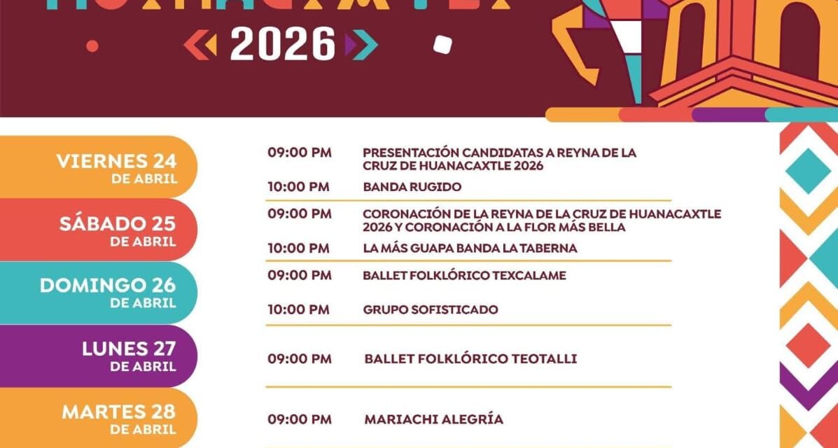 La Cruz de Huanacaxtle se prepara para sus Fiestas Patronales 2026