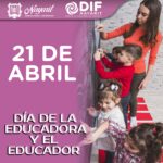 El DIF Nayarit reconoce la labor de las y los educadores que contribuyen al cuidado y la educación de niñas y niños