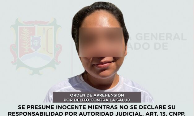 📢 #Boletín | APREHENDIDA EN TEPIC POR DELITO CONTRA LA SALUD