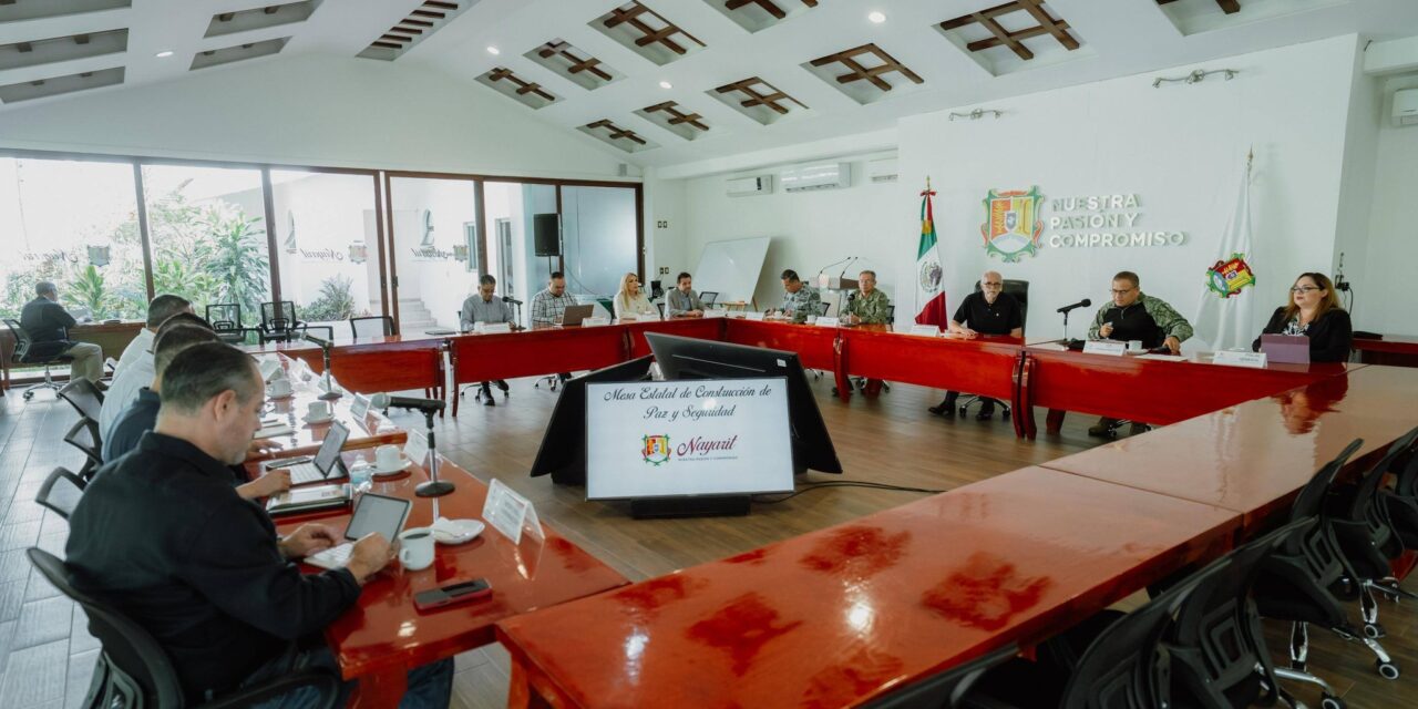 Coordinación estratégica fortalece la seguridad en Nayarit