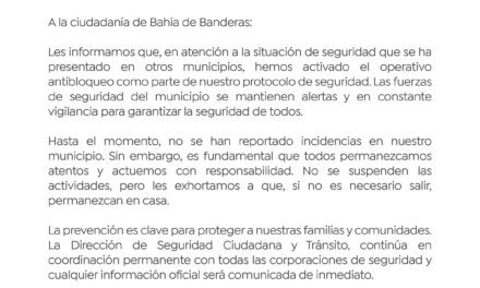 ⚠️ATENCIÓN BAHÍA DE BANDERAS⚠️