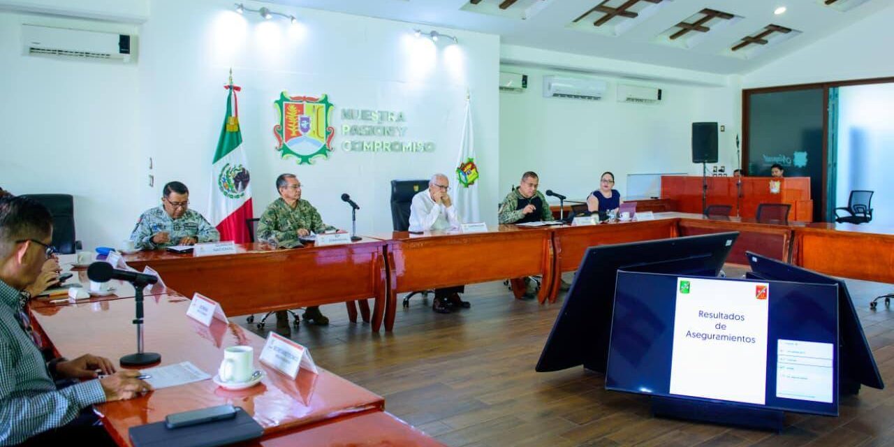 Refuerzan coordinación institucional para la paz y la seguridad en Nayarit