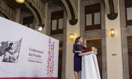 Hay algo que no se negocia, soberanía y principios: Presidenta Claudia Sheinbaum
