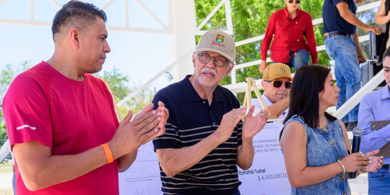 Miguel Ángel Navarro impulsa espacios deportivos de calidad en Tepic