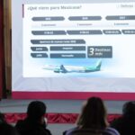 Presidenta celebra acumulado de más de 18 millones de pasajeros en el AIFA y de cerca de un millón en Mexicana de Aviación