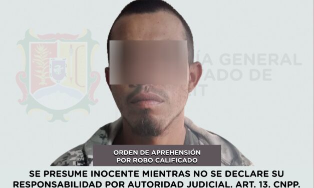 📢 #Boletín | DETENIDO EN BAHÍA DE BANDERAS POR ROBO CALIFICADO
